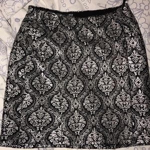 Urban Outfitters Metallic Skirt NEW